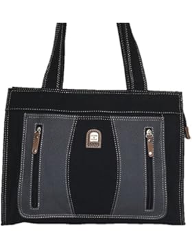 Chapeau-tendance , Herren Schultertasche schwarz schwarz