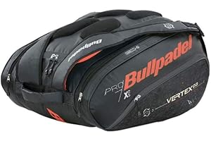 BULL PADEL Bolsa BULLPADEL BPP-21001 Vertex Big 005 Paletero, Adultos Unisex, Negro (Negro), Talla Única