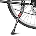 Produktbild phixilin Fahrradständer, Seitenständer Faltbar Fahrrad Einstellbarer Ständer Universal Aluminiunlegierung mit Anti-Rutsch Gummifuß Bike Fahrradständer für Mountainbike, Rennrad, Fahrräder und Klapprad