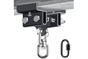 BeneLabel Support de sac de frappe pour poutre, support de sac de boxe, support de sac lourd, support de sac de frappe, support mural pour sac de frappe, support de sac de frappe, capacité de 408,2 kg