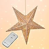 Lichterkette mit 10 LED`s kann im Inneren angebracht werden