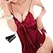 Wawoo®Hot Sexy Plus Size Linerie Set 5XL Push Up Lace Halter Dress 2 Piece
