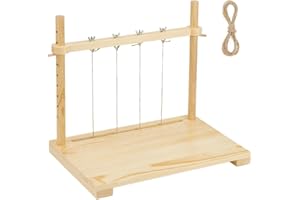 BENECREAT Juego de Bastidor de Costura para Encuadernación de 40x24cm, Herramientas de Encuadernación de Libros Hechas A Mano con Cuerda de Cáñamo para Manualidades de Encuadernación Y Suministros