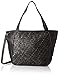 Produktbild Liebeskind Berlin Damen Tulsa Cosnwe Schultertasche, Schwarz (OIL Black) 12x32x44 cm