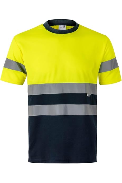 Camiseta Alta Visibilidad Hombre Camiseta De Alta Visibilidad
