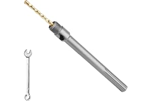 HSAWBIT SDS MAX Extension de tige pour couronnes de forage, longueur 330 mm, avec filetage M22, avec foret de centrage