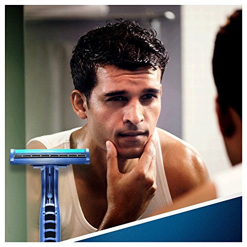Gillette Blue II Plus Slalom Einwegrasierer 10 Stück , 4er Pack (4 x 10 Stück) - 5