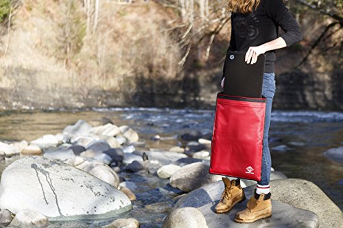 Aqua Quest Storm Laptop Tasche – 100% Wasserdicht – 13”, 15”, 17” – Schwarz oder Rot (15″ Rot) - 5