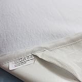 sinnlein® Wasserdichte atmungsaktive Molton Betteinlage 11 Größen wählbar 100% Baumwolle Matratzenschoner Matratzenauflage (90x200cm) - 2