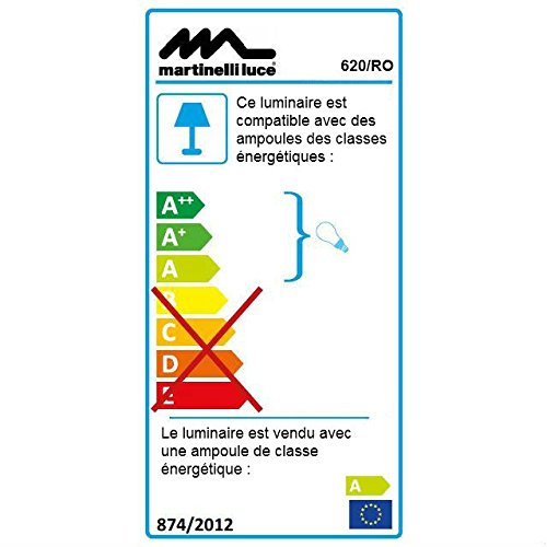Martinelli Luce – Pipistrello – Lampe Rot – Lampe Stellen - 4