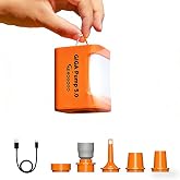Aerogogo GIGA Pump 5.0 | Ultra Hızlı Şişirme & Vakum Pompası, LED Işıklı (260 L/dk, 5 kPa)