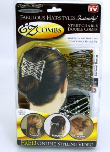 Preisvergleich Produktbild EZ Combs - 4x Haarspangen Haarschmuck Hair Fashion