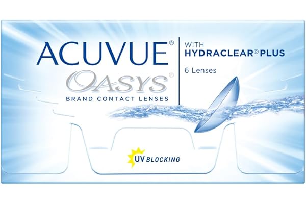 ACUVUE® OASYS with HYDRACLEAR® PLUS - Reemplazo Quincenal - protección UV - 6 lentes