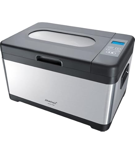 Melissa 16310170 Sous Vide Schongarer Topf, Würstchenwärmer und Vakuum für Küche Kochen bei niedrigen Temperaturen, 8,5 L, 520 Watt, Edelstahl/Schwarz,Edelstahl Gebürste