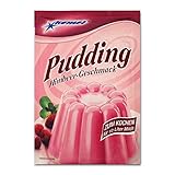5er Pack Komet Pudding Himbeer-Geschmack zum Kochen Puddingpulver Dessert Puddingdessert