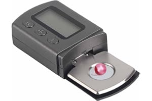 TONYSA Digitale Tonarmwaage, Turntable Stylus Force Scale Gauge Tester, Plattenspieler Stylus Force Scale Messgerät, 0,01 g, mit LCD Hintergrundbeleuchtung, für Tonarm des