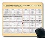 2019 Kalender-Mauspad-Tastatur, Kalenderschule Gaming-Mauspads, Kalenderplaner 2019 mit Feiertagsdetails
