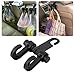 Produktbild PRAKTISCH UND VIELSEITIG 1x Auto Aufhänger = Haken = Super praktischer Handtaschenhalter = Gepäckhalter = Einkaufstüten Halterung = Autositzhaken = Sitzkopflehnen hängender Haken = Autositzhaken = Organizer. Geniale Hakensystem der Marke INION®