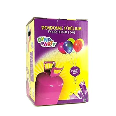 Dynastrib Bouteille Hélium pour 50 ballons (non inclus)