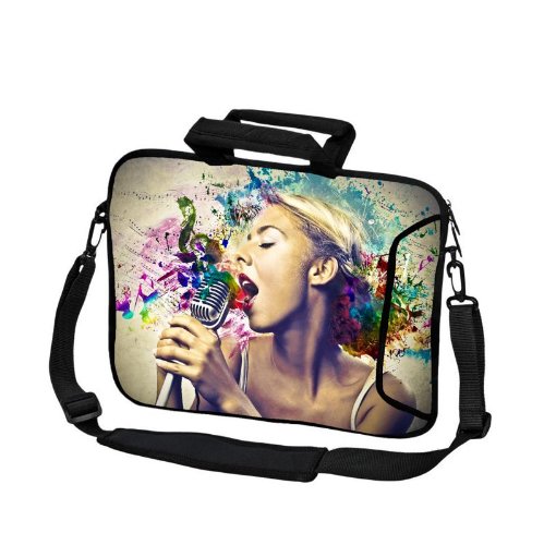 ©art&cherry 13Zoll Schultertasche für Notebooks & Laptops 10 Zoll /14 Zoll / 15 Zoll / 17 Zoll erhältlich Tasche Sleeve Hülle 038