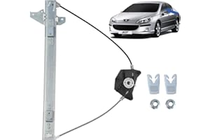STARKIT PERFORMANCE Elevalunas compatible para Peugeot 407 (2004-2011) mecanismo elevalunas delantero izquierdo (conductor) 9221Q6