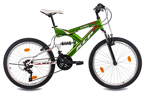 green 24 inch bike