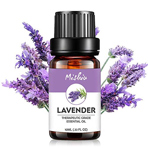 Preisvergleich Produktbild KOBWA ätherisches Lavendelöl, 100% Reine Pflanzenextrakte, natürliche Inhaltsstoffe, Aromatherapie, ätherische Öle, für SPA, Massage, Parfüm, Mischung, Reinigung, Lufterfrischung Lavendel
