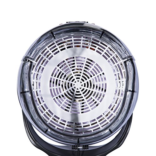 homcom 502-003 Haartrockner, Plastik, silber, 65 x 65 x 165 cm - 8