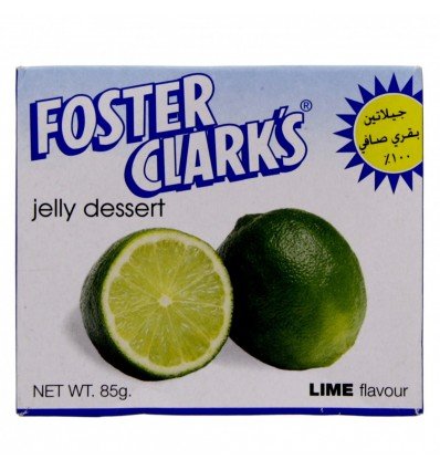 Preisvergleich Produktbild Foster Clark ' s Lime Jelly 85gm x 24