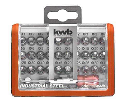kwb Bitbox 162700 (mit vielen gängigen Standard-Bits, in patentierter Design-Bitbox, inklusive Bithalter für Akkuschrauber) - 3