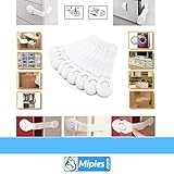 Baby Kindersicherheitsset Kindersicherung Kit | 20 kantenschutz baby eckenschutz transparent tischkantenschutz glastisch | 10 schubladensicherung baby Kindersicherung schrank baby sicherheit | 6 Türsicherung baby schranksicherung | 4 Türstopp, schaumstoff türstopper baby für Türen und Fenster, klemmschutz für türen| Selbstklebend |100% GARANTIE und KOSTENLOSE LIEFERUNG - 6