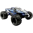 QIYHBVR 1:8 Scale Fast Brushless RC Car For Adults, 4WD High Speed RC Monster Truck, 80+ KMH, All Terrain 2.4Ghz Hobby RC Truck, Off-Road Remote Control Vehicle, 2 Batteries 50+ Min Play