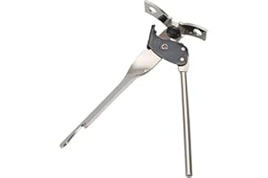 Primes DIY Butterfly Stainless Steel Manual Can Opener, Tin Openers Heavy Duty for Arthritis Hands, Smooth Edge Food-Safe, Easy Grip, Safe Jar Opener, Effortless Kitchen Gadgets, Camping