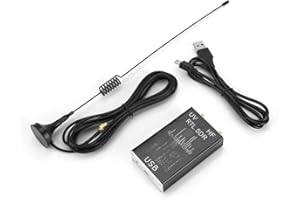 Mumusuki USB Tuner Receiver,100KHz-1.7GHz Full Band U/V HF RTL-SDR USB Tuner Receiver/ R820T + 8232 Radio US