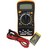 Zauss XL830L جهاز قياس رقمي متعدد الشاشات LED Avometer Mini Meter بطارية 9V جهاز قياس متعدد الجيب للهدايا
