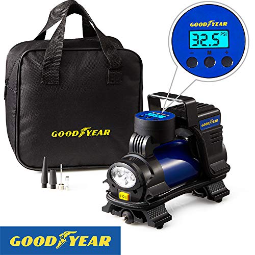 Goodyear GY900017 Portable Digital Tyre Compressor Pump Car Van Motorbike Bicycle Inflatables Air Be Goodyear GY900017 Portable Digital Tyre Compressor Pump Car Van Motorbike Bicycle Inflatables Air Be