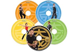 Beachbody Tai Cheng 90 Day DVD Learn and Practise Tai Chi Programme with 12 Workouts on 5 DVDs, Nutrition plan DOES NOT INCLUDE FOAM ROLLER