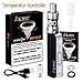 Produktbild E Zigarette, Vape Pen Ezigarette Starter Set - iBOX 60W 2200mAh Akku Box Mod,Top Fill 0.3ohm/ 2.0ml Verdampfer Kopf Tank,Temperaturregelung OLED Screen,E Dampfer E Shisha ohne Nikotin ohne Liquid