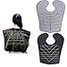 Kingko® Professional Hairdressers Barber Cape Magnetic Collar Waterproof Haircut Dye Washing Shawl Cape Hairdresser Hair Cutting Tool (Black)