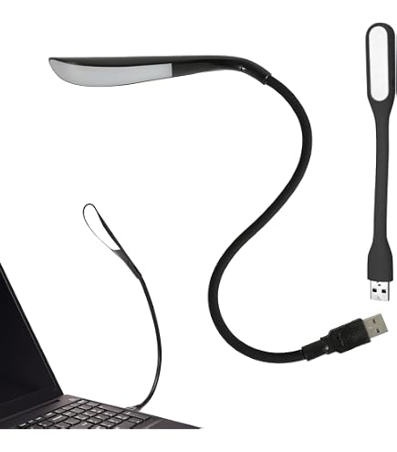Mini Lampada Luce Flessibile Led Usb Per Pc Computer Portatile Notebook
