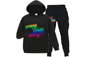 Forlcool Ninjas Merch Girls Tracksuit Hoodie + Trousers 2pcs Kids Ninjas Clothes Set Girls Outfits Sportwear