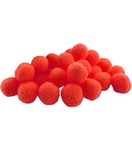 Wambere Lot De 10 Pompons De 8 Cm Pour Le Bricolage, Pom Poms En Fausse Fourrure Avec Boucle élastique, Pour DIY Artisanat, Décorations De Cheveux, Mariages, Anniversaires, Noël, Gris A
