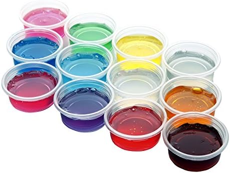 Crystal Clay Soft Slime Magic Toy 12 Box of Slime 12 Colors (1 Pack)