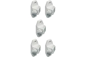 cyclingcolors 5x chiusure a molla per porte bianco plastico mobili armadio Chiavistello Cricchetto