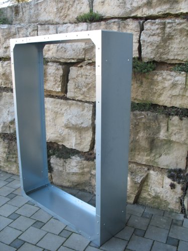 Kaminholzregal Metall feuerverzinkt - 3