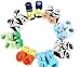 FABLOOK  Coloured Super Soft Infant Toddler Baby Cotton Cartoon Shoes Style Socks (Pack of 1 Pair) RS.199.00