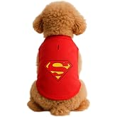 MPZ PETS Cat & Dog Clothing & Dress Red Superman Athlete L