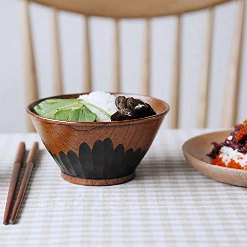 sweet kitchen -Beech wood carving m jobs in Japanese style wood Bowl 4.5 inches