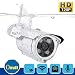 Produktbild YKS IP Camera Outdoor Wlan HD 720P Security Camera Video Surveillance Camera IR Night Vision IP66 (Überwachungskamera mit Personendetektion IP Kamera HD mit deutscher App/Anleitung/Support)