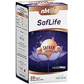 Nbt Life Saflife Capsule, 30 Pieces, Saffron Extract and Supplement Containing Vitamin B6